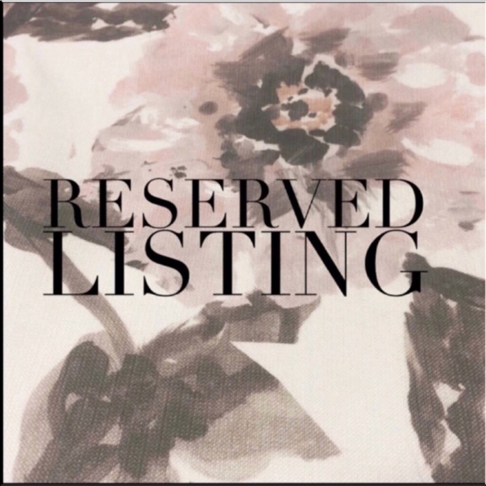 *RESERVED LISTING FOR @donnaj11*